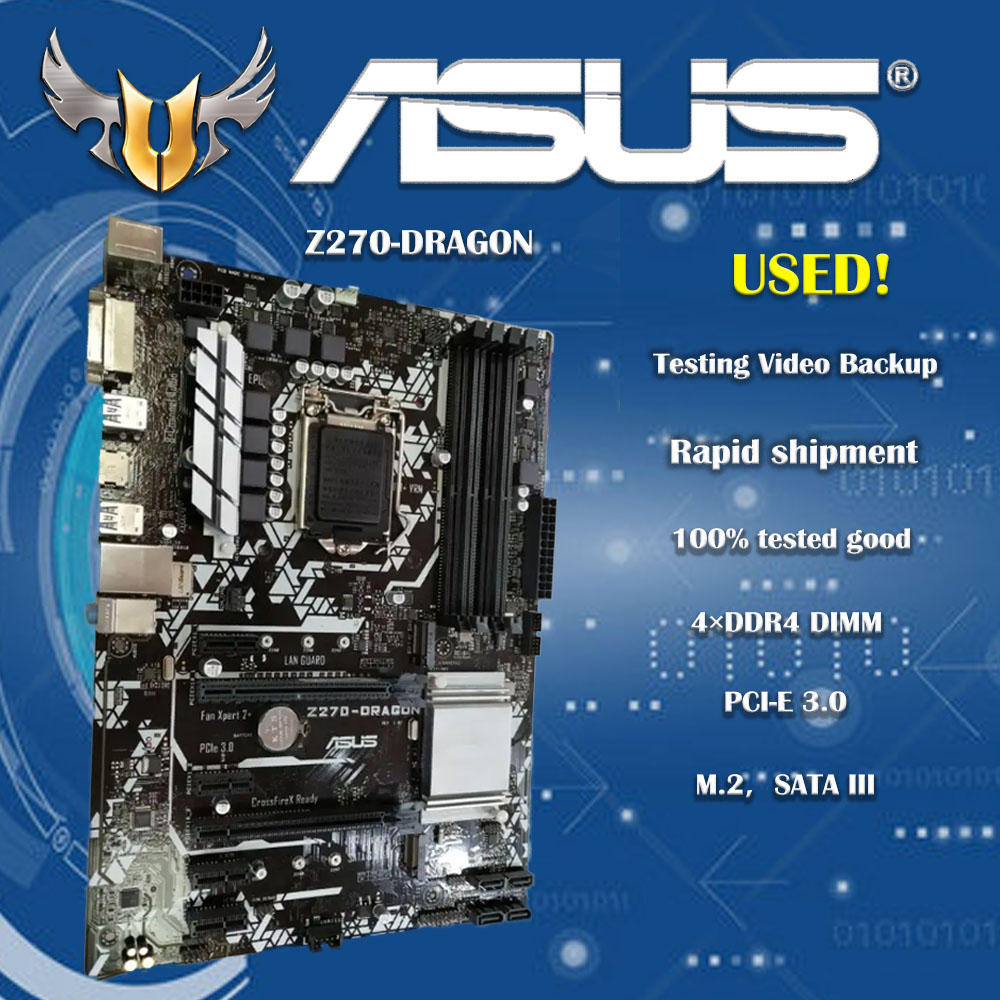 Pc Gaming I5 - Motherboard For Asus PRIME Z270-DRAGON Original