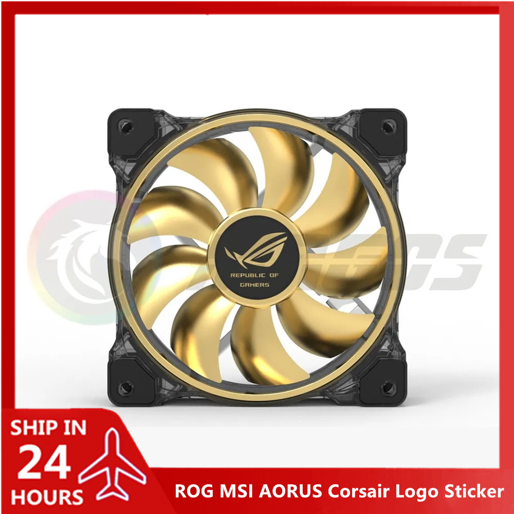 Pc Gaming Lounge - PC Gamer Cabinet Fan Logo Sticker