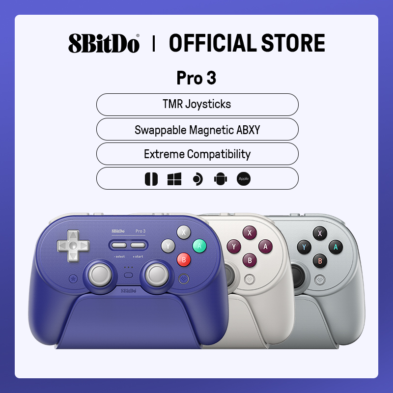 Pc Gaming Second - 8BitDo Pro 3 Wireless Gaming Controller