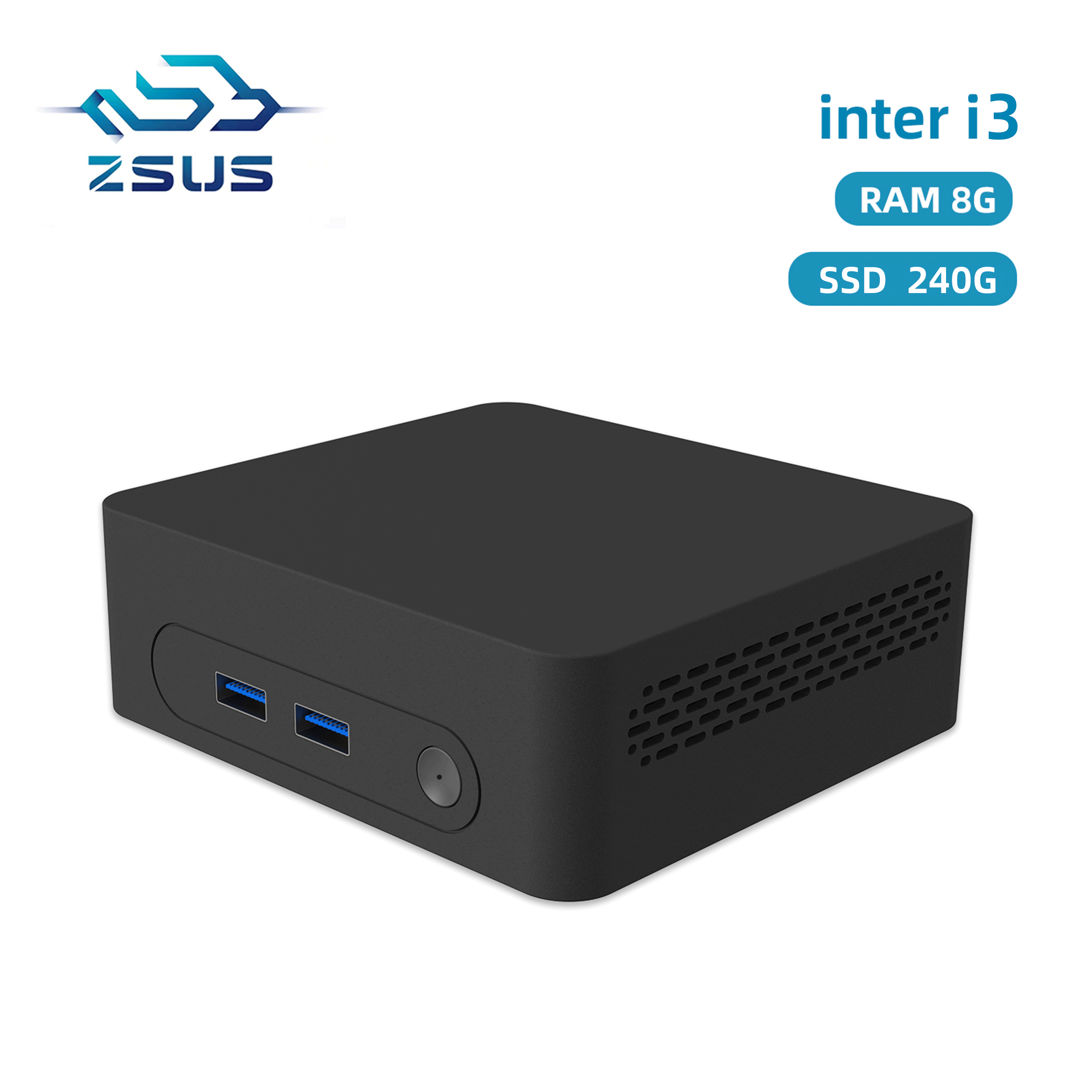 ZSUS i3 i5 i7 Mini PC Intel Ce - огляд і ціна Pc Gaming I5