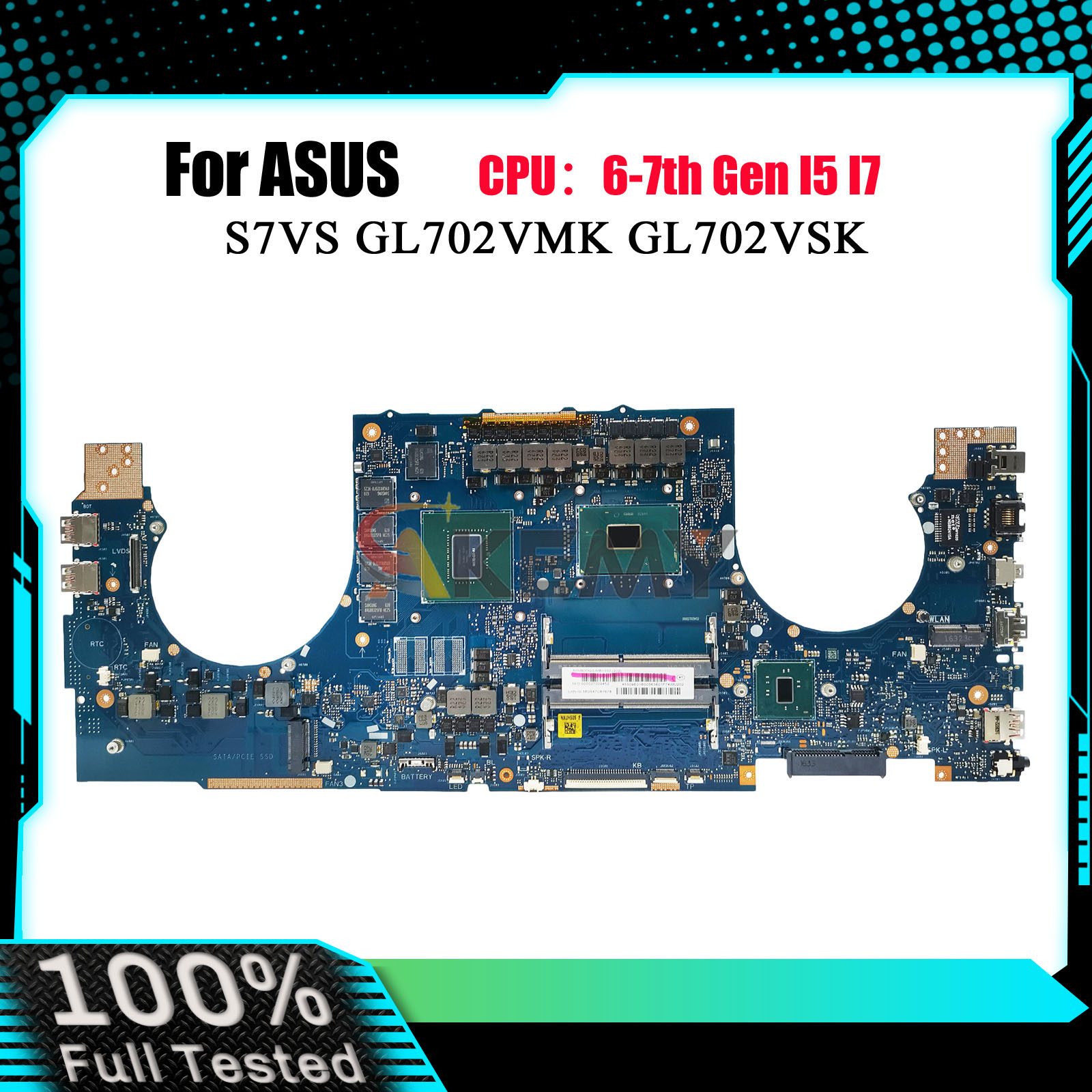 GL702VS Laptop Motherboard For - огляд і ціна Pc Gaming Asus Rog