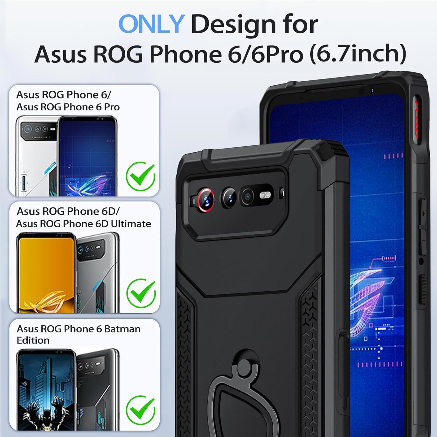 ROG Phone 5 Case Shockproof Fo - огляд і ціна Pc Gaming Asus Rog