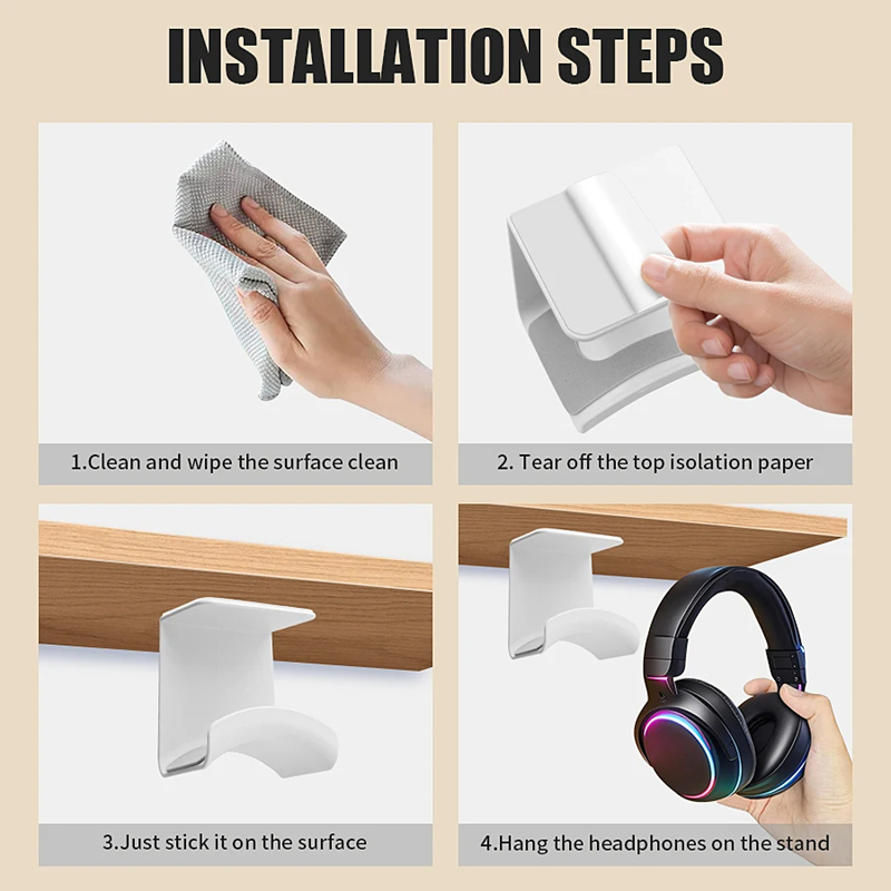 Universal Headphone Stand Adhe - огляд і ціна Gaming Headset