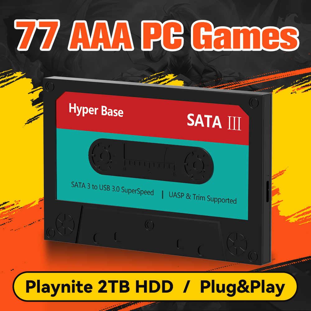 Playnite 2TB Gaming HDD with 7 - огляд і ціна Pc Gaming Aaa
