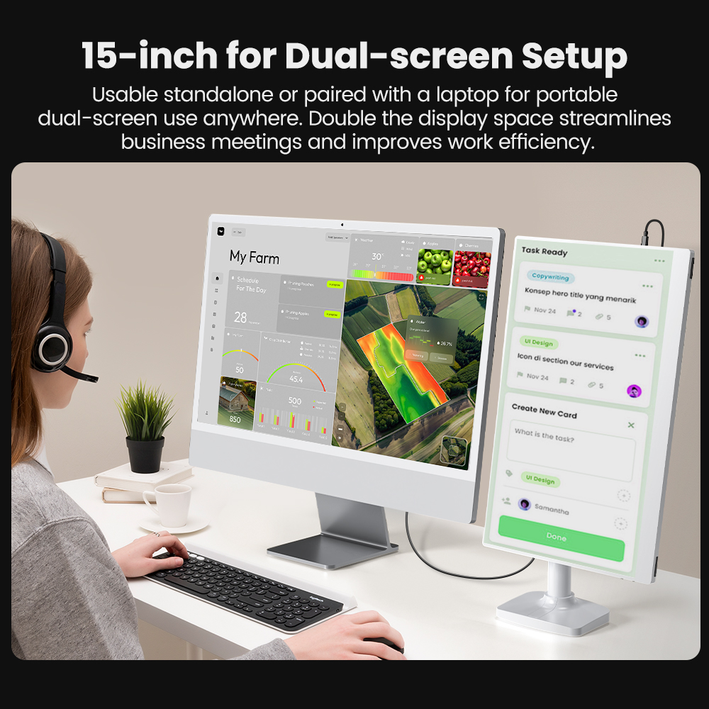 UPERFECT 15.6 Inch Portable Mo - огляд і ціна Pc Gaming Second