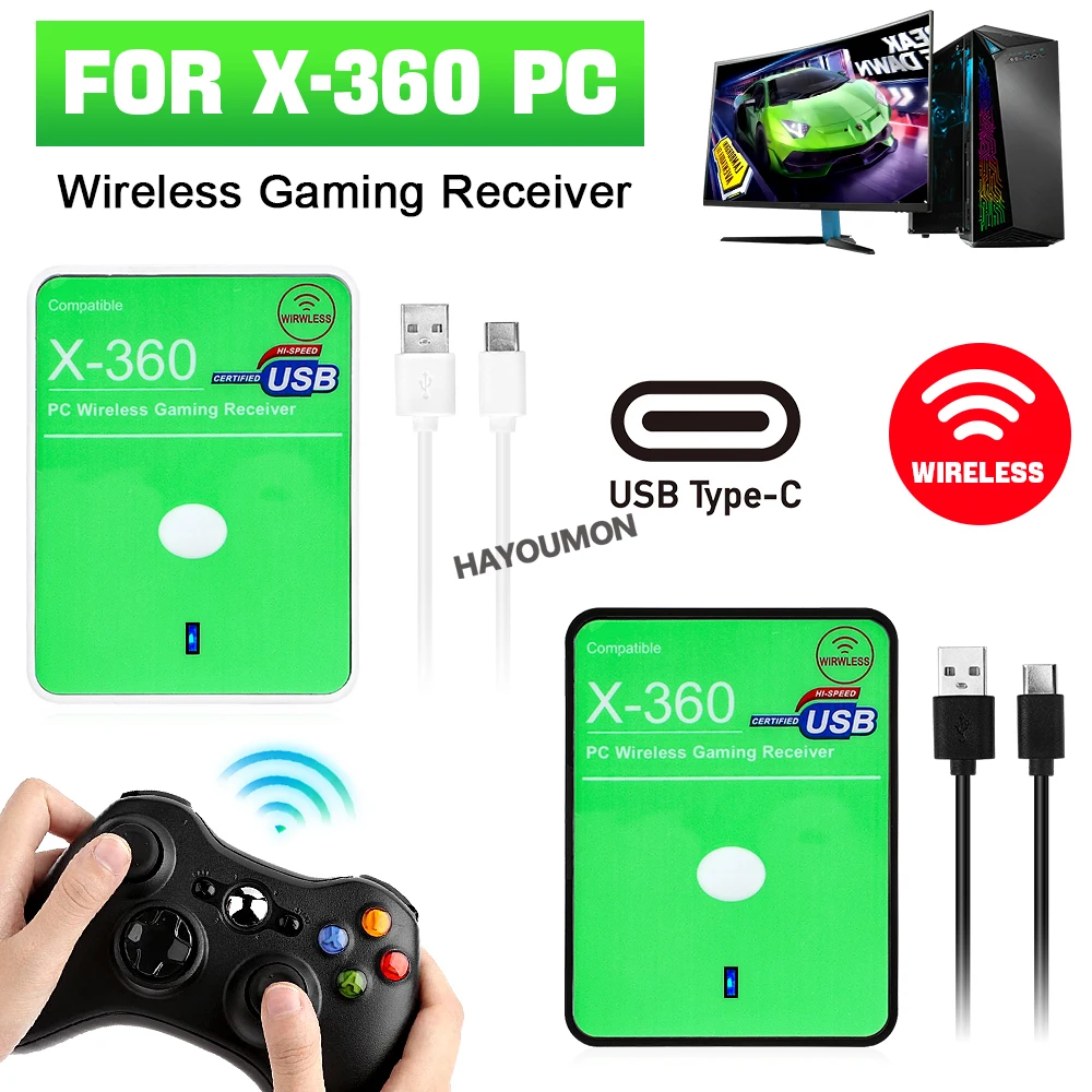 Wireless Gaming Receiver USB C - огляд і ціна Pc Gaming Xbox