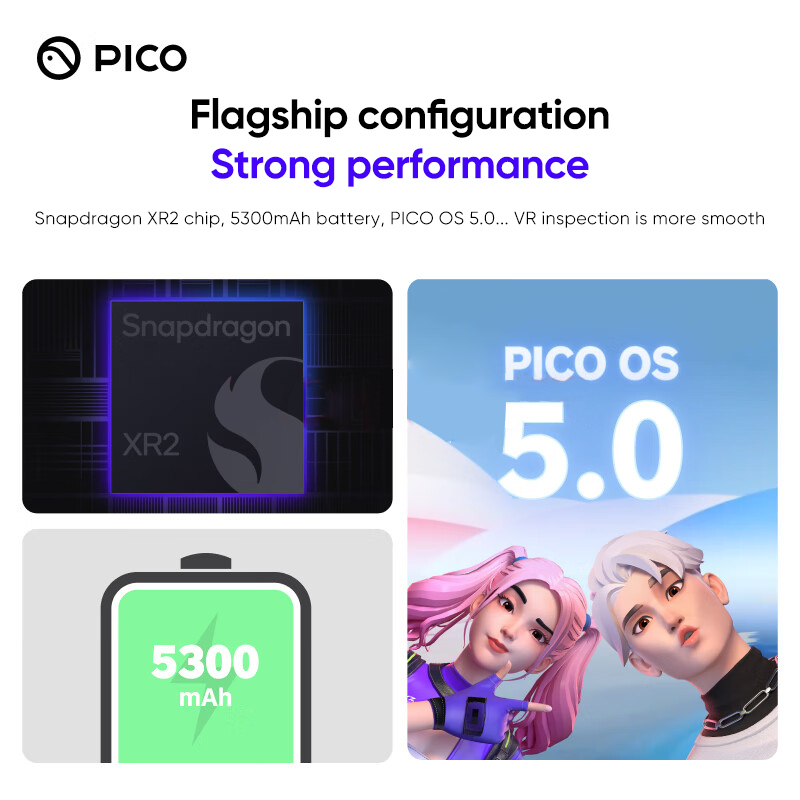 Pico 4 VR Headset RTS 8G 128G  - огляд і ціна Gaming Headset