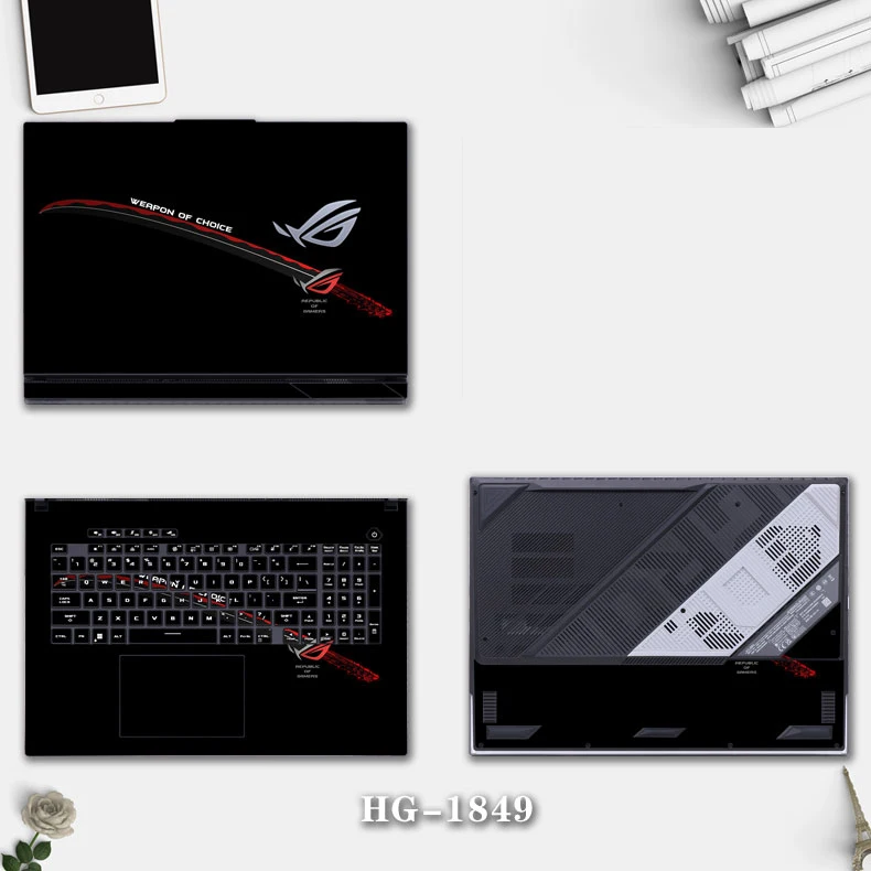 Fashion Laptop Painted Sticker - огляд і ціна Pc Gaming Asus Rog