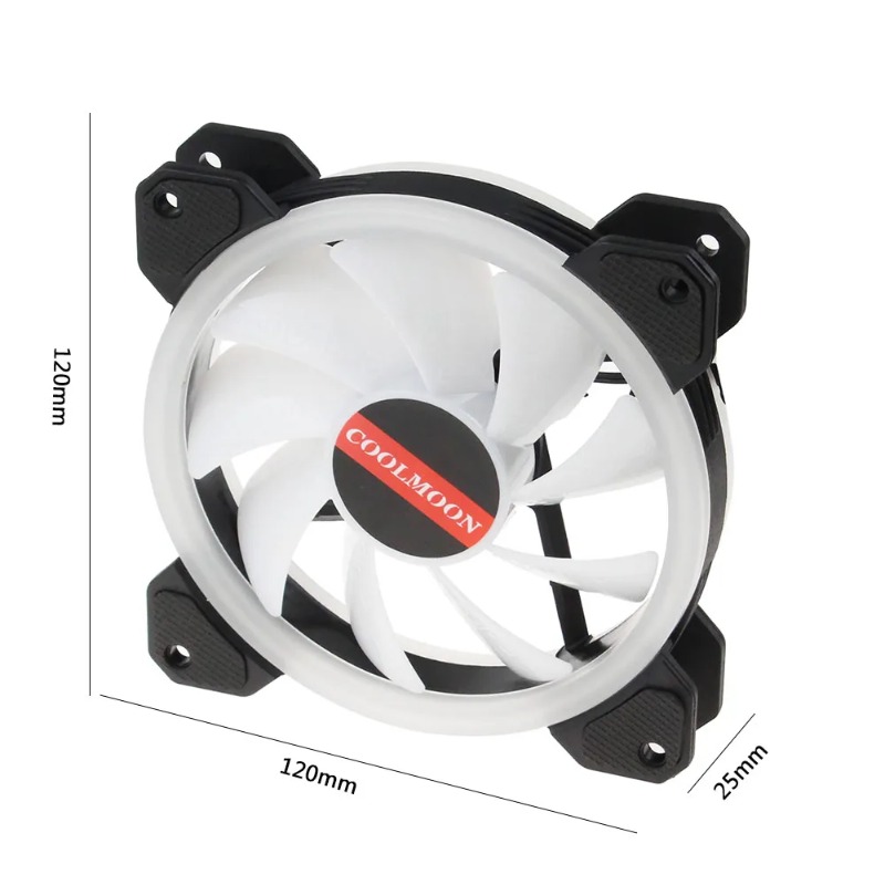 120mm RGB Quiet Adjustable PC  - огляд і ціна Pc Gaming Cpu