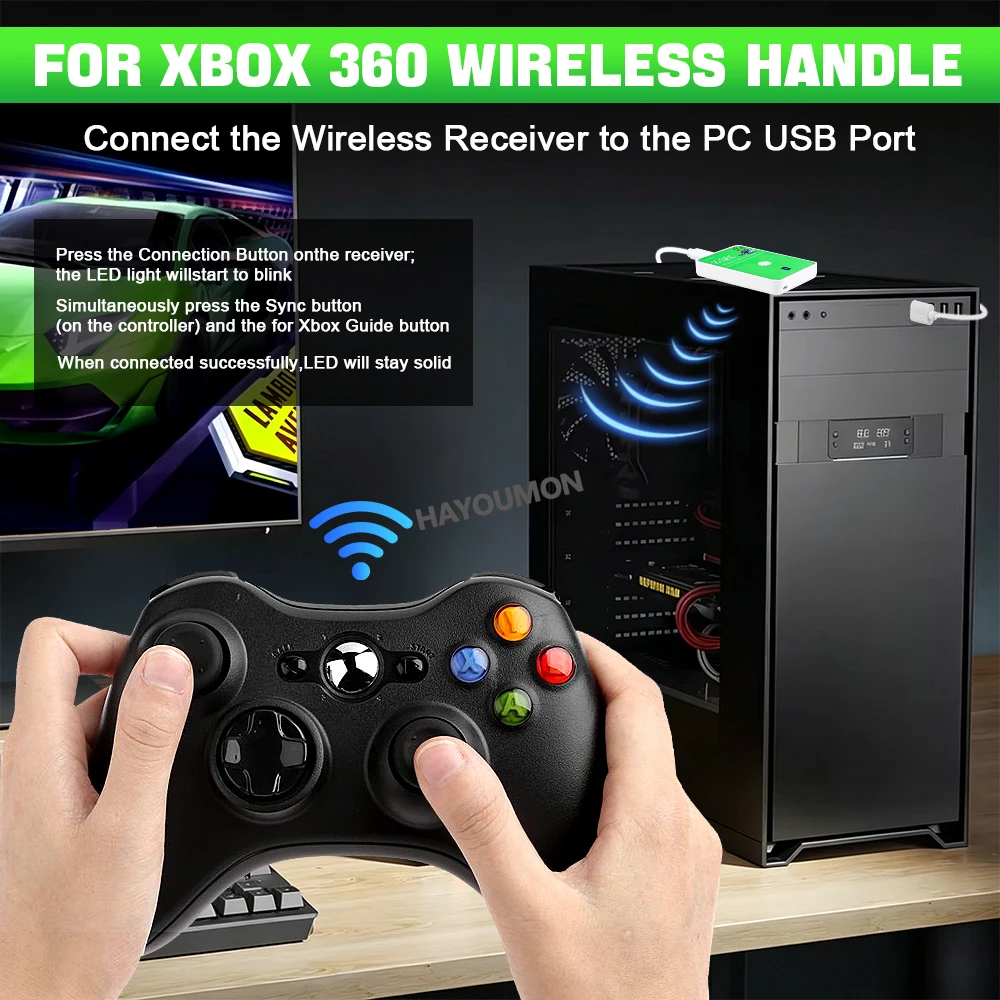 New Wireless Gaming Receiver f - огляд і ціна Pc Gaming Xbox