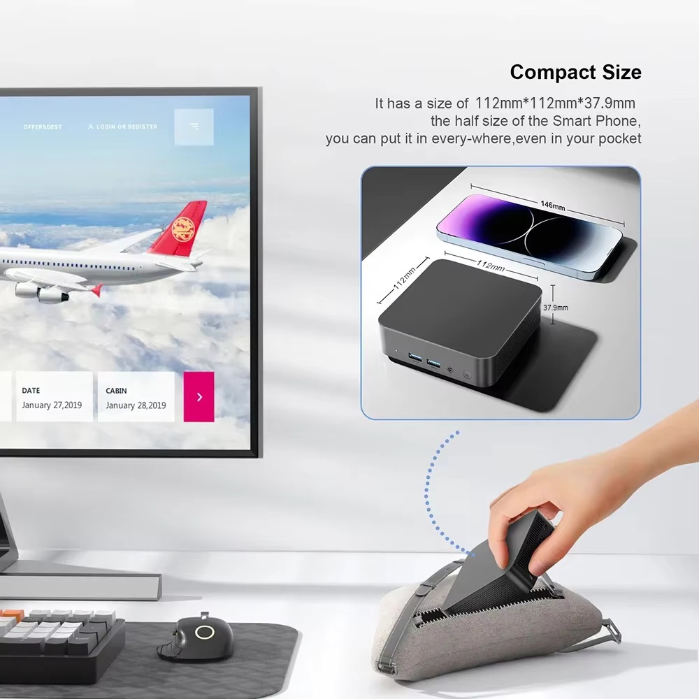 2026 Intel N150 Mini PC Protab - огляд і ціна Pc Gaming Second