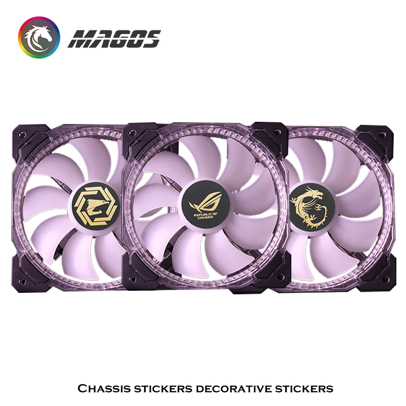 Computer Case Fan Metal Sticke - огляд і ціна Pc Gaming Lounge