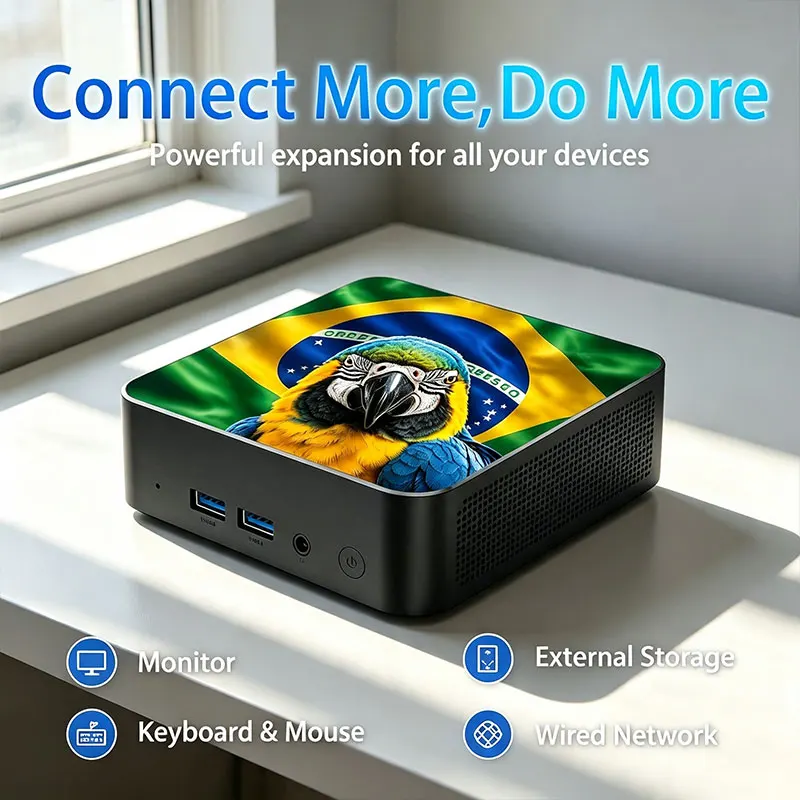 New Mexico Brazil Flag Mini PC - огляд і ціна Pc Gaming Desktop