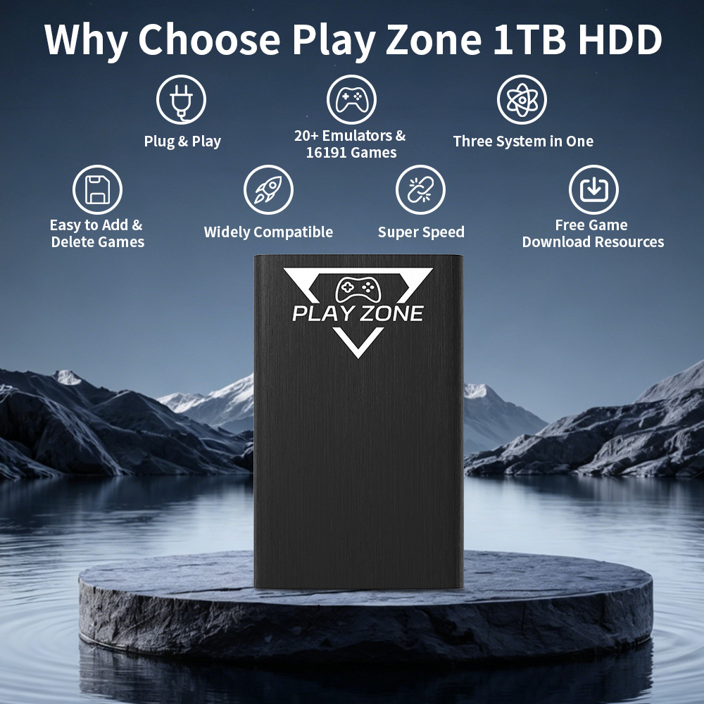 1TB Gaming HDD Launchbox&Playn - огляд і ціна Pc Gaming Aaa