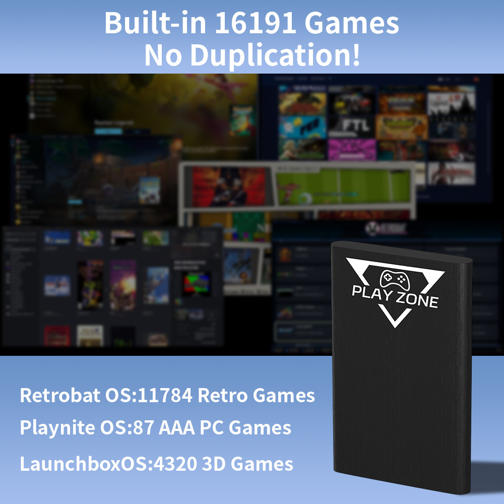 1TB Gaming HDD Launchbox&Playn - огляд і ціна Pc Gaming Aaa