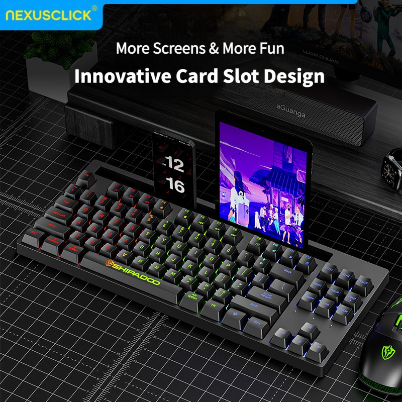 NexusClick Hot Sale 87 keys Ba - огляд і ціна Pc Gaming On Sale