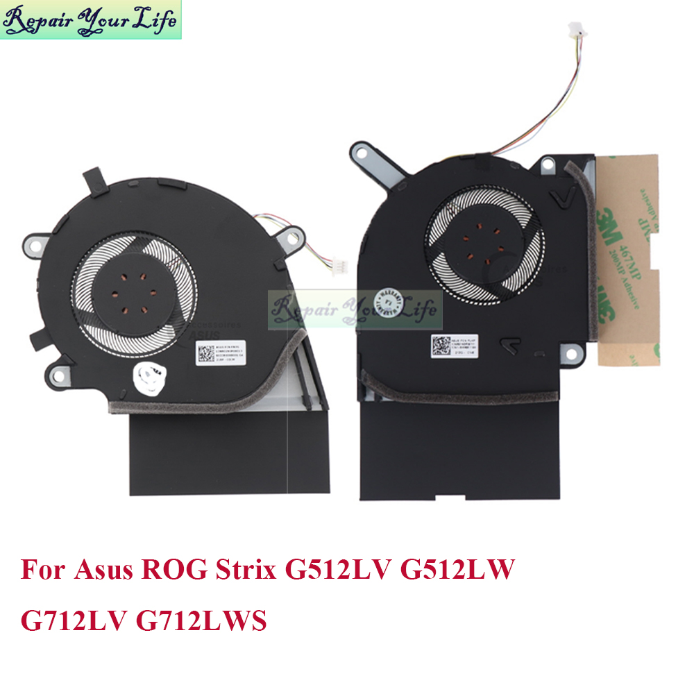 Laptop CPU GPU Fan Cooler For  - огляд і ціна Pc Gaming Asus Rog