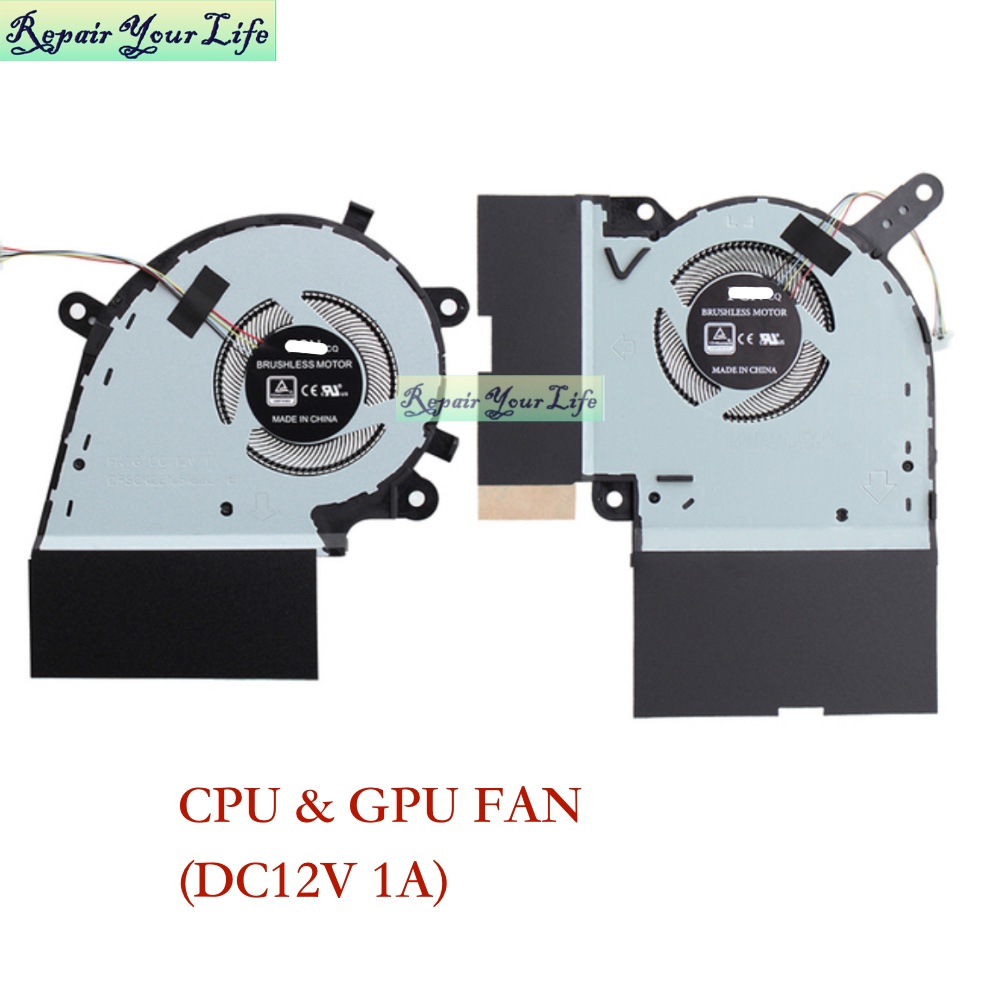 Laptop CPU GPU Fan Cooler For  - огляд і ціна Pc Gaming Asus Rog