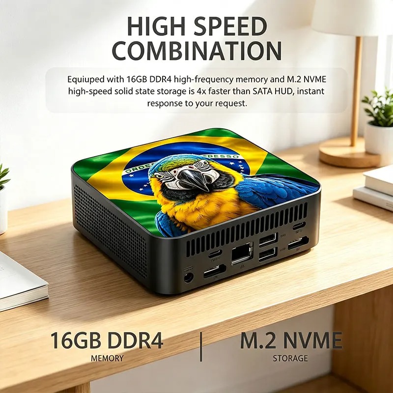 2026 New Mexico Brazil Flag Hi - огляд і ціна Pc Gaming Desktop