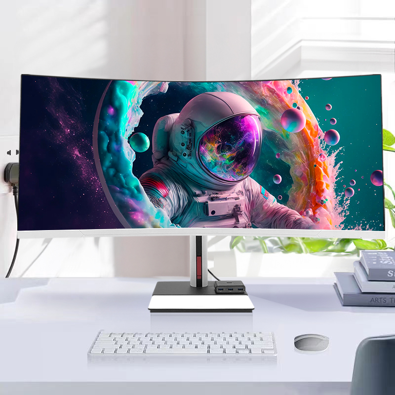 34 Inch 4K Curved Screen Deskt - огляд і ціна Pc Gaming I5