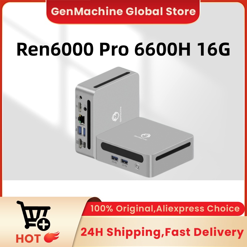 GenMachine AMD Ryzen 5 6600H M - огляд і ціна Pc Gaming Ryzen